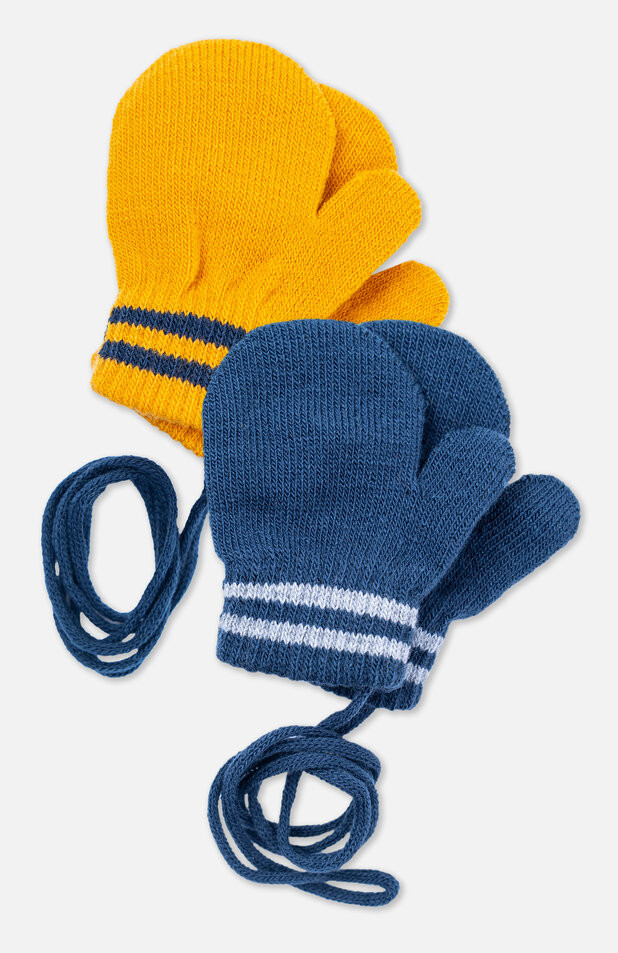 Комплект варежек для мальчиков | Forest camping | PlayToday