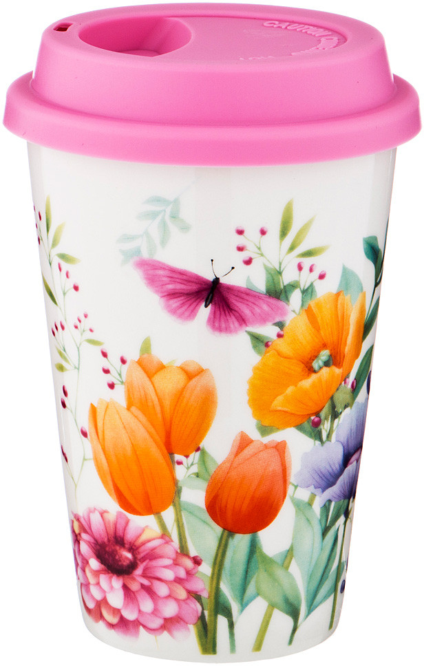 Кружка с силиконовой крышкой | Lefard