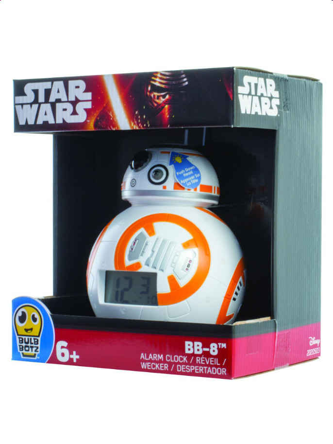 Будильник Star Wars: Звездные войны BB-8