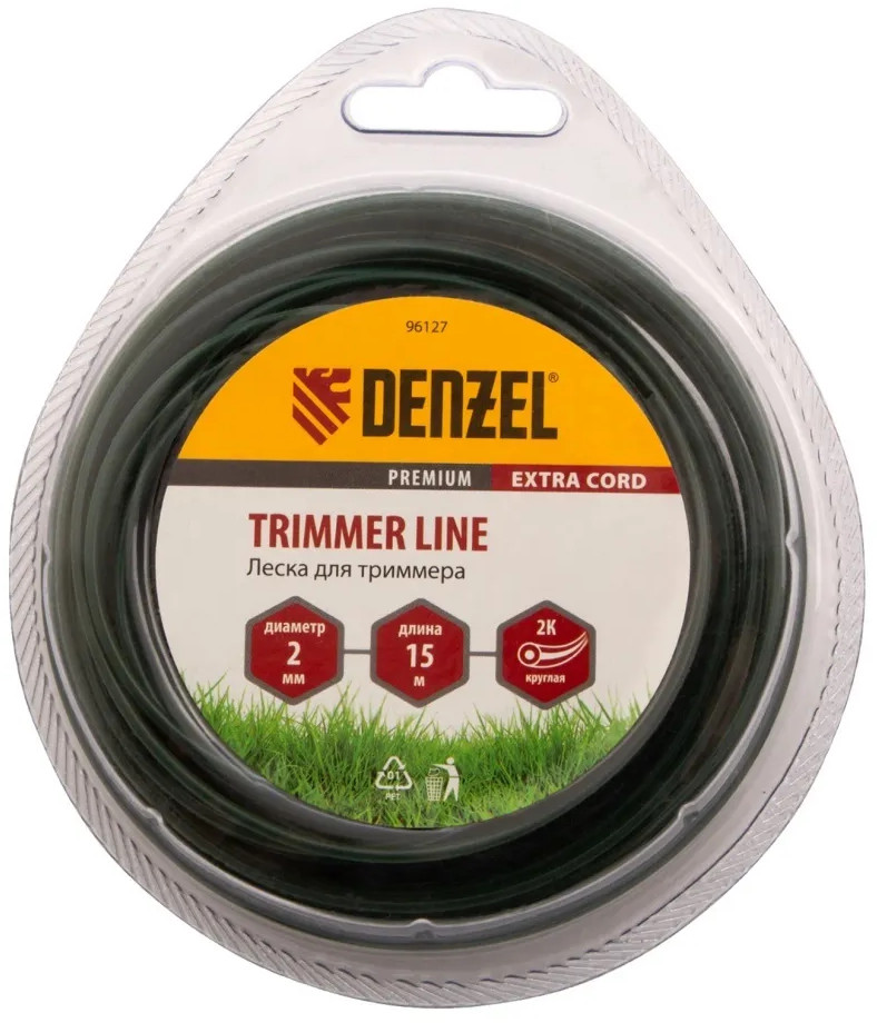 Леска для триммера круглая | Extra Cord | Denzel