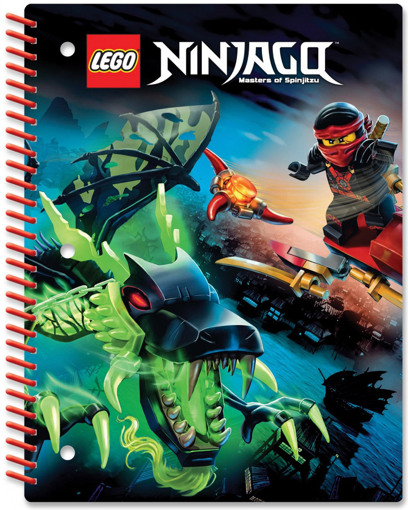 Тетрадь на спирали | LEGO Ninjago | LEGO (ЛЕГО)