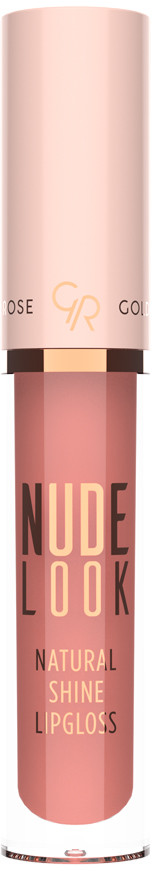 Блеск для губ «Natural Shine Lipgloss», тон 03 Coral Nude | Nude Look | Golden Rose