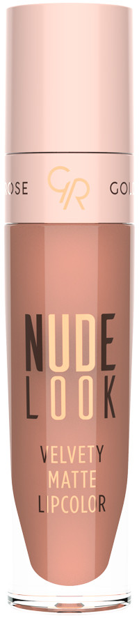 Помада для губ жидкая матовая «Velvety Matte Lipcolor», тон 01 Just Nude | Nude Look | Golden Rose