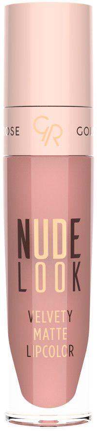 Помада для губ жидкая матовая «Velvety Matte Lipcolor», тон 03 Rosy Nude | Nude Look | Golden Rose