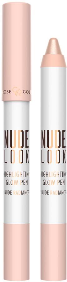Карандаш-хайлайтер для лица «Highlighting Glow Pen», оттенок Nude Radiance | Nude Look | Golden Rose