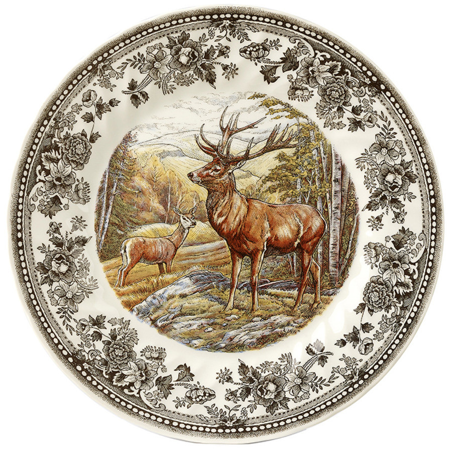 Тарелка суповая «Quintessential game stag» | Quintessential game stag | Churchill