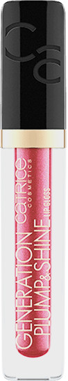 Блеск для губ с эффектом объема, тон 110 Shiny Garnet | Generation Plump & Shine | Catrice