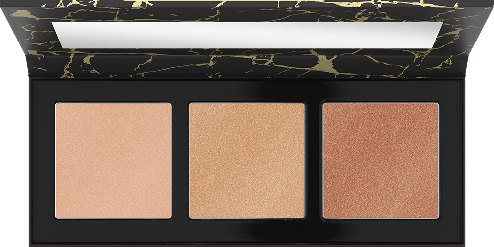 Палетка для макияжа «Luminice Glow Palette», оттенок 020 Feel Gold | Catrice