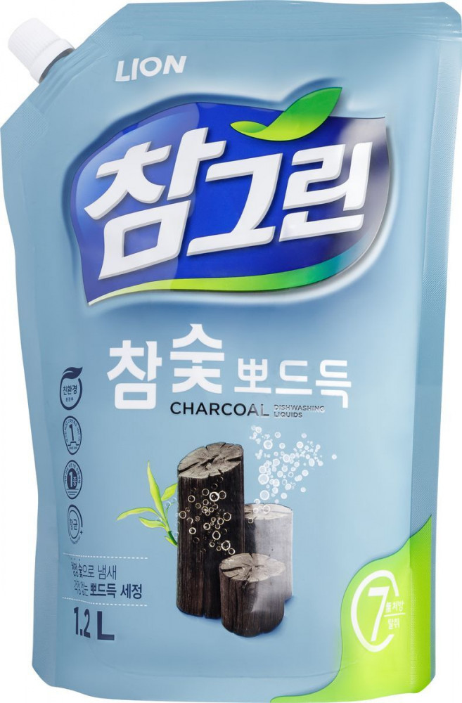 Средство для мытья посуды, овощей и фруктов сменный блок | Chamgreen | CJ Lion