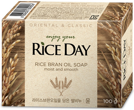 Мыло туалетное с экстрактом рисовых отрубей | CJ Lion