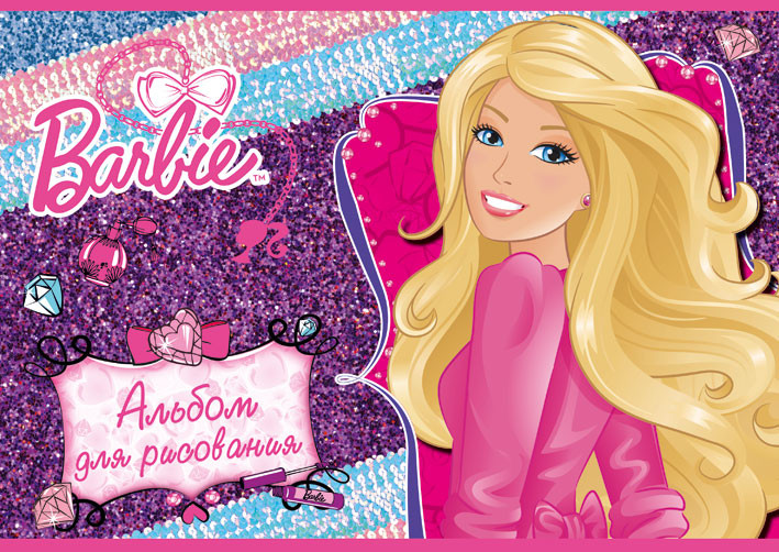 Альбом для рисования | Barbie | Mattel. Inc.