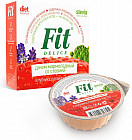 клубника, лаванда и кактус