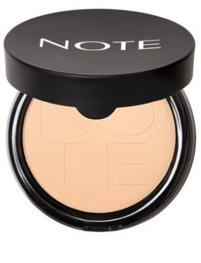 Пудра для лица компактная с эффектом сияния, оттенок 02 Natural Beige