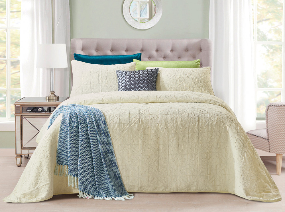 Покрывало (суперевро, жаккард, 240х260 см, 2 наволочки 50х70) | Emilia | Tango