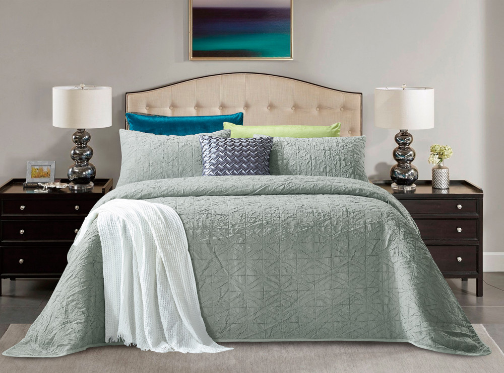 Покрывало (суперевро, жаккард, 240х260 см, 2 наволочки 50х70) | Emilia | Tango