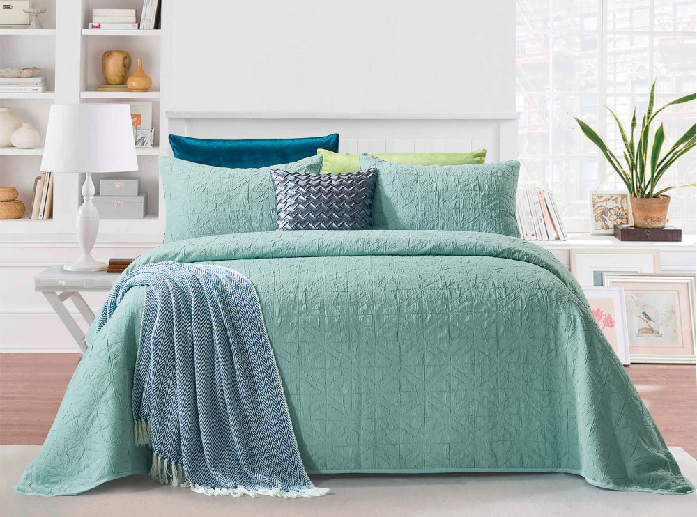 Покрывало (суперевро, жаккард, 240х260 см, 2 наволочки 50х70) | Emilia | Tango