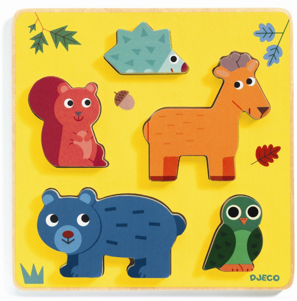 Рамка-вкладыш «В лесу» | Djeco