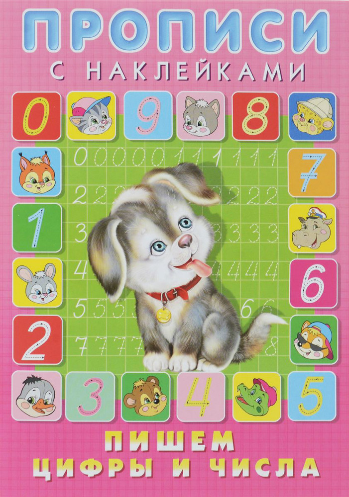 Пишем цифры и числа | Первоклассные прописи