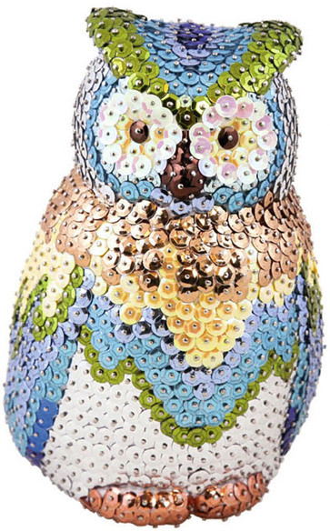 Мозаика из пайеток 3D «Совушка» | Волшебная мастерская