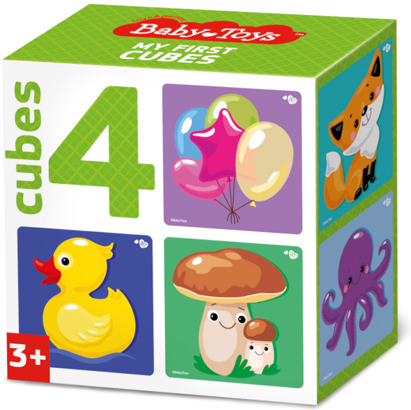 Кубики пластиковые «Микс» | Baby Toys