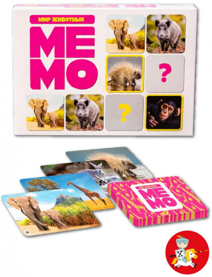 Игра настольная «Мир животных»