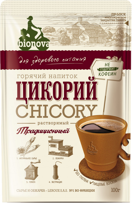 Напиток растворимый из цикория традиционный | Bionova