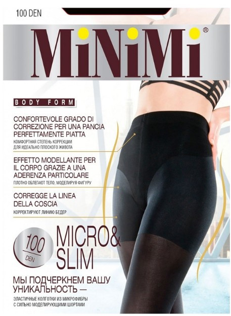 Колготки из микрофибры с утяжкой «Micro&Slim» | Body form | MINIMI