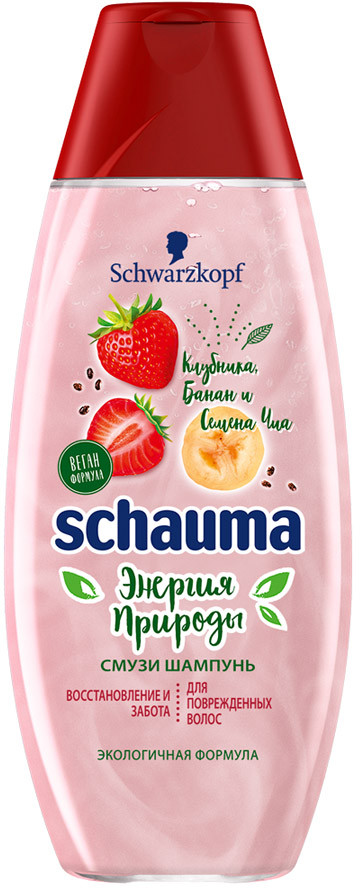 Шампунь для волос питательный | Энергия природы | Schauma