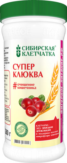 Клетчатка «Суперклюква»