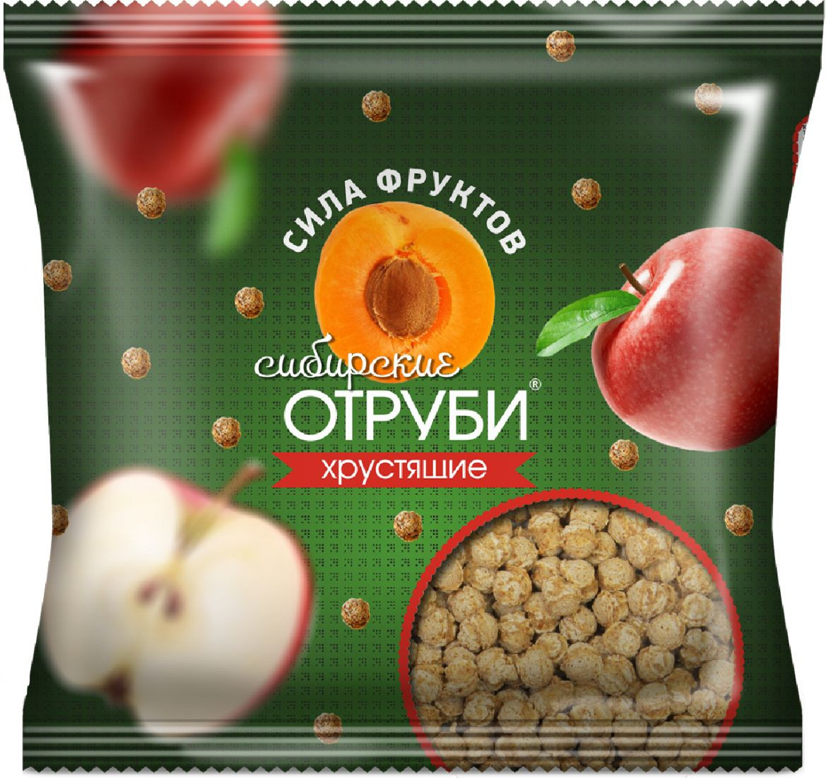 Отруби «Сила фруктов» | Хрустящие | Сибирская клетчатка