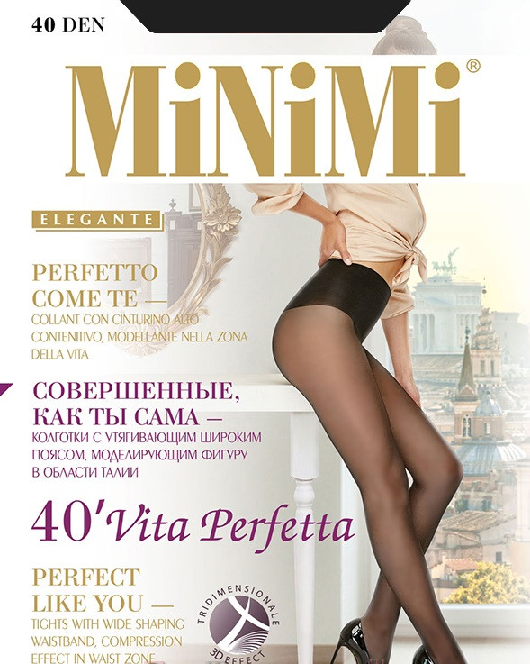 Колготки женские с утяжкой «Vita Perfetta 40» | Elegante | MINIMI