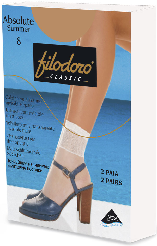 Носки женские «Absolute Summer 8» | Filodoro
