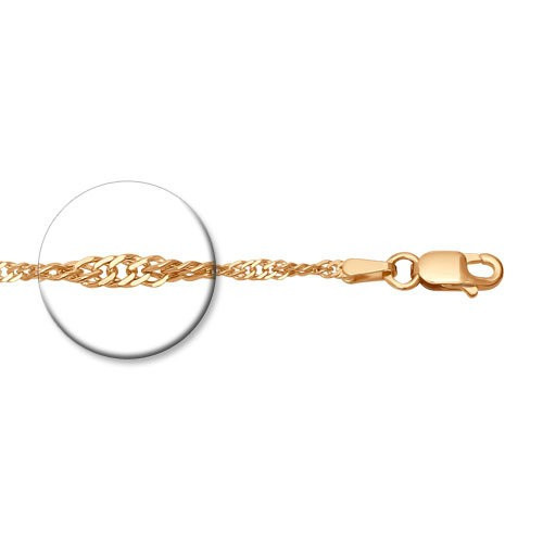 Цепь из золоченого серебра | SOKOLOV