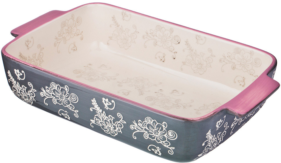 Блюдо для запекания «Цветы» | Agness
