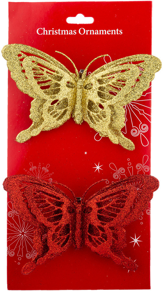 Набор ёлочных украшений «Бабочки» | Lefard