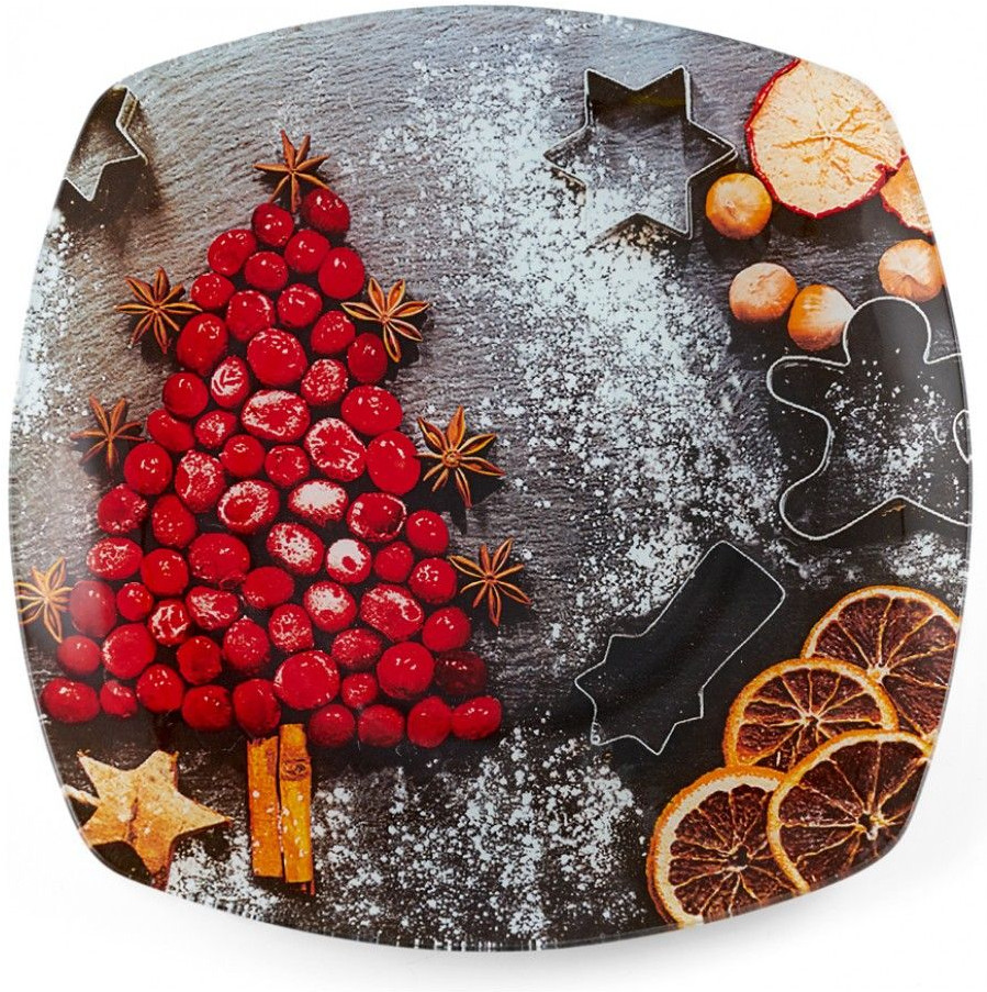 Блюдо сервировочное «New Year Red» | New Year Red | Walmer