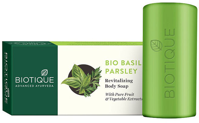 Мыло для тела «Basil and parsley» | Biotique