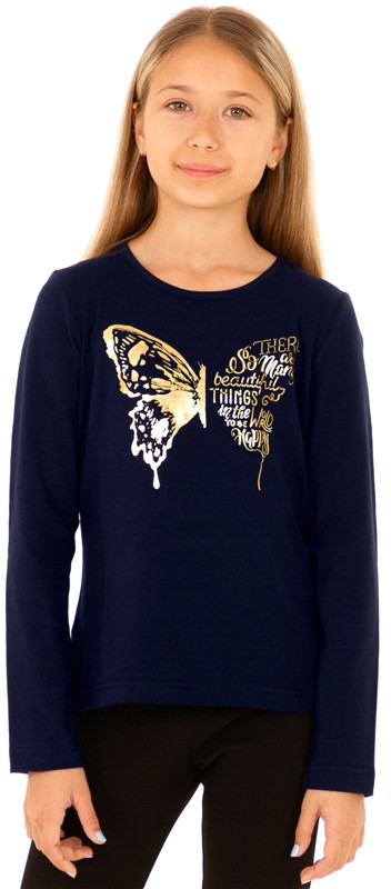 Лонгслив для девочек | На каникулах | Апрель