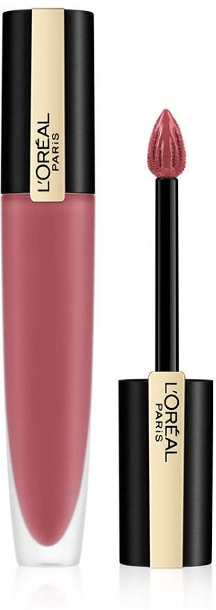 Помада-тинт для губ матовая «Rouge Signature Parisian Sunset», оттенок 121 Я выбираю | Rouge Signature | L'Oreal Paris