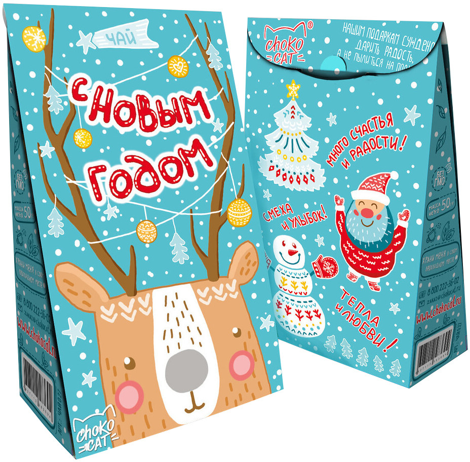 Чай пирамидка «Олень» | Чай Пирамидки | ChokoCat