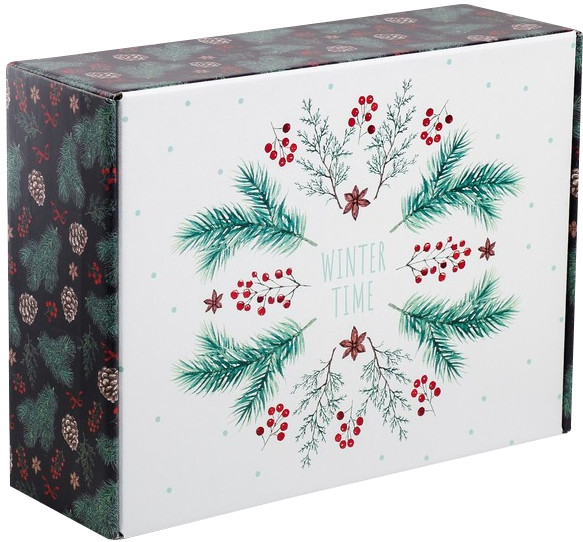 Коробка подарочная «Winter time» | Европейская | Дарите Счастье
