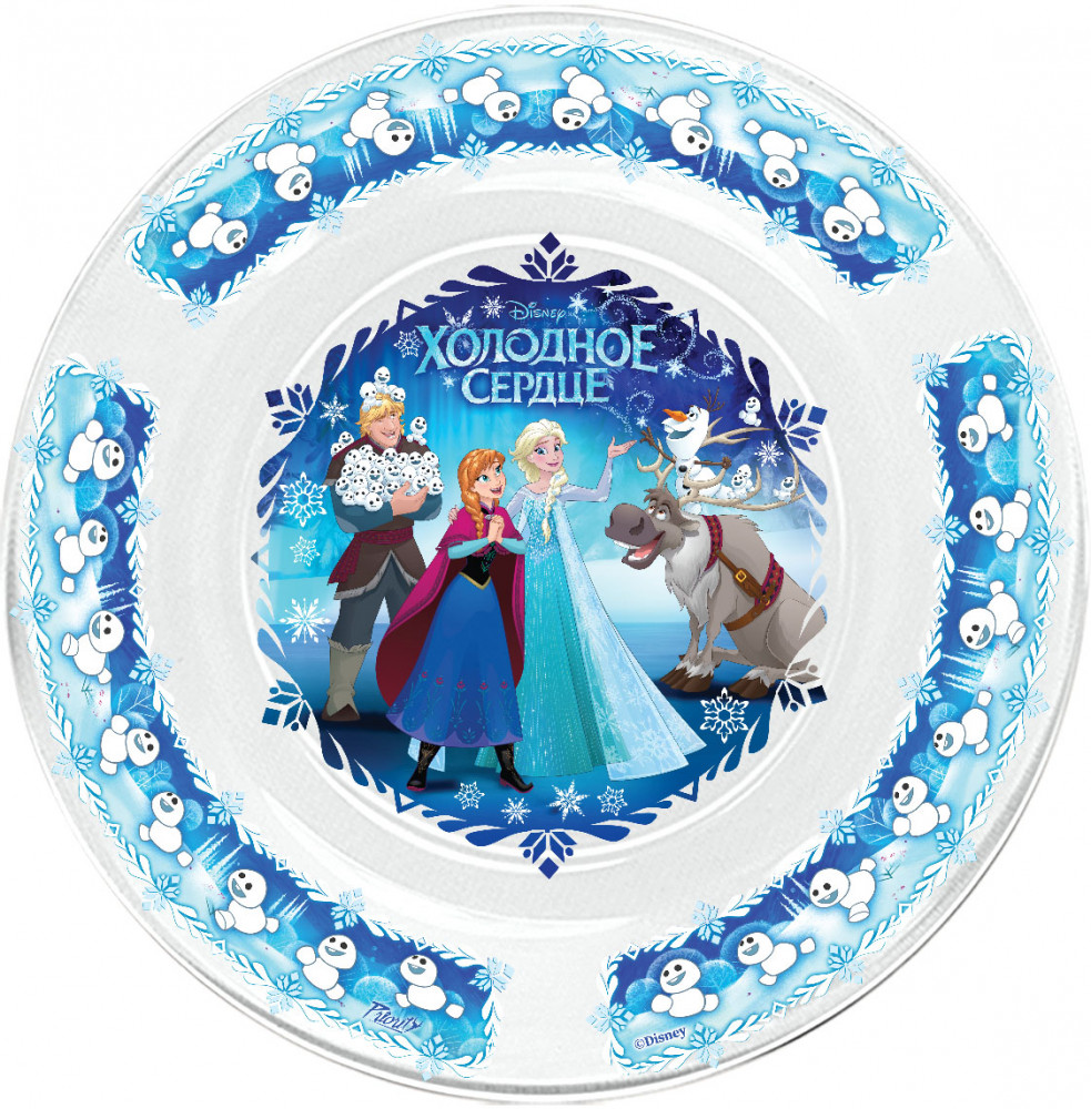 Тарелка малая «Холодное сердце» | Disney | PrioritY