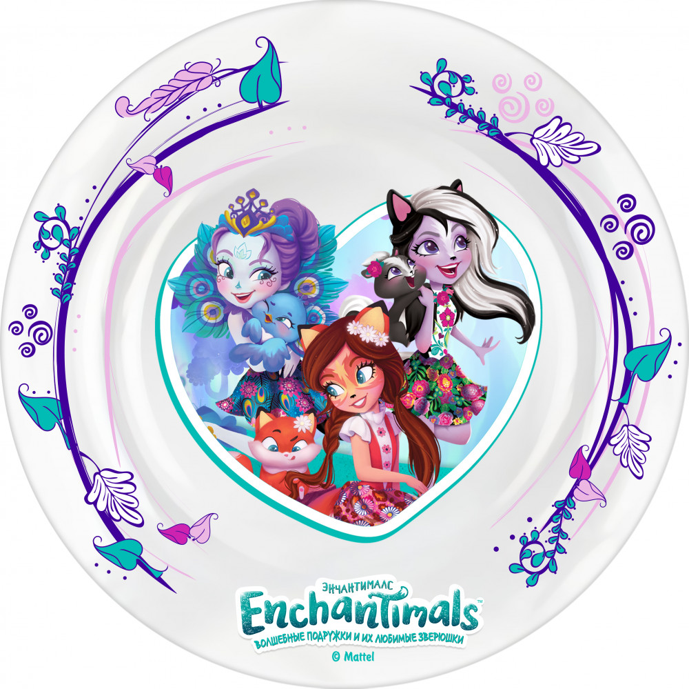 Тарелка малая «Enchantimals» | Enchantimals | PrioritY