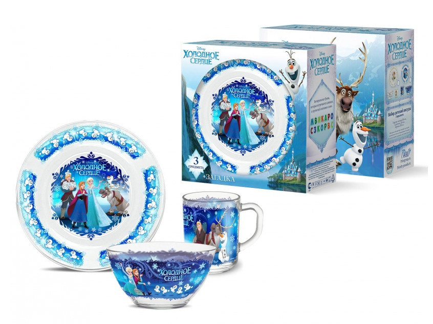 Набор детской посуды «Холодное сердце» | Disney | PrioritY