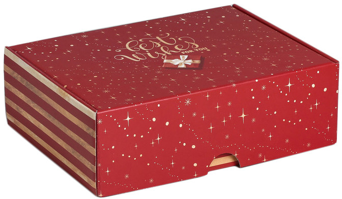 Коробка подарочная «С наилучшими пожеланиями» | Дарите Счастье