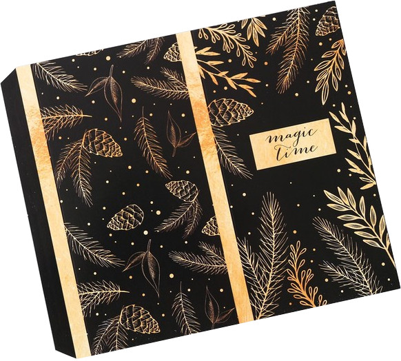 Обёртка для шоколада «Magic time» | Золотой шик | Дарите Счастье