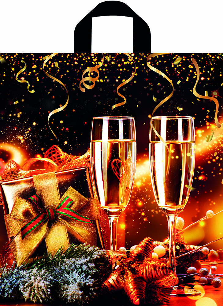 Пакет «Поющие фужеры 2» | Новогоднее ассорти | ТикоПластик