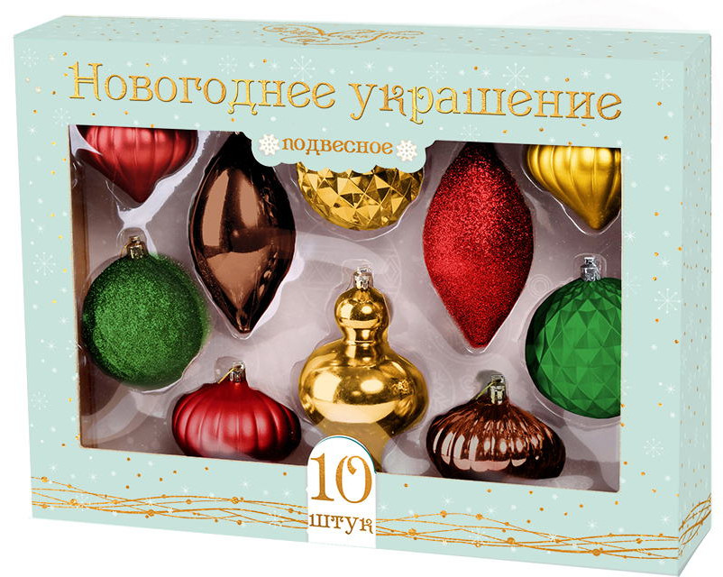 Набор ёлочных шаров | Феникс Презент