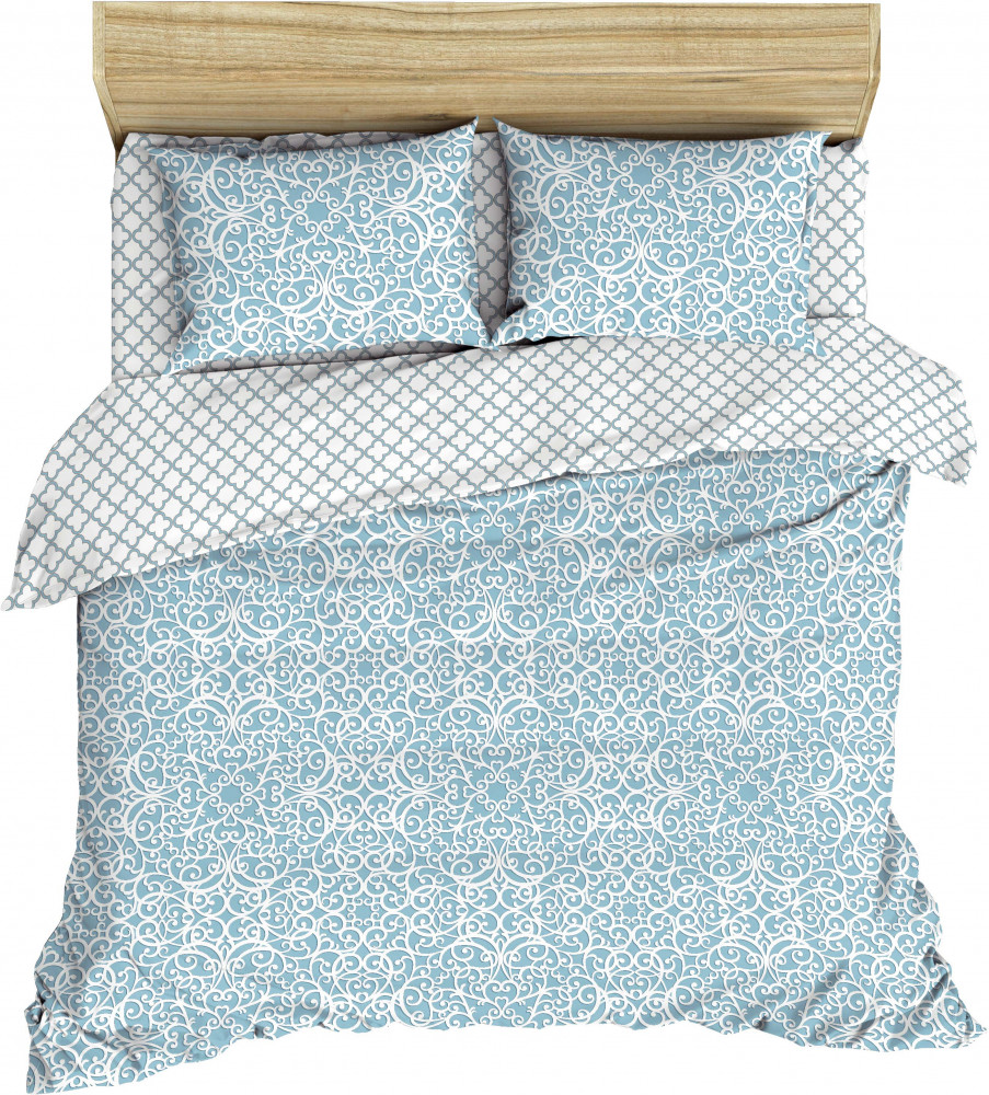 Комплект постельного белья «Винтаж» (арт. 9331/1, 1,5-спальный, поплин, 2 наволочки 70×70) | Василиса