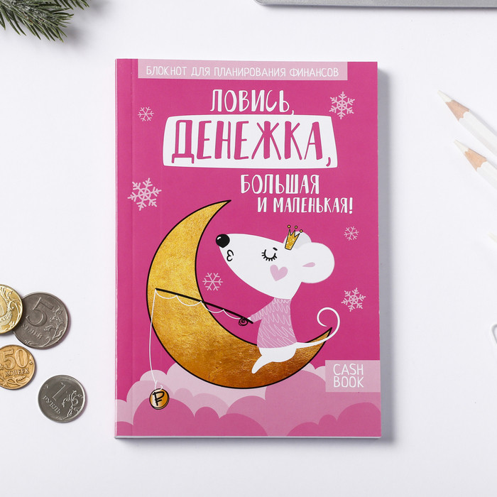 Блокнот для планирования финансов «Ловись денежка» | Зимнее волшебство